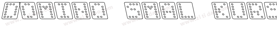 Domino smal kursiv字体转换